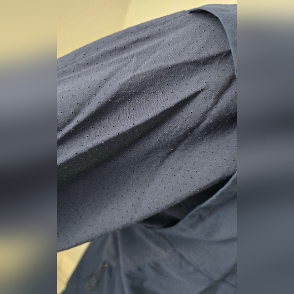 Nike Men's  Hot Baseball Wind Jacket V-Neck Black 3/4 Sleeve. Size S - Picture 10 of 16